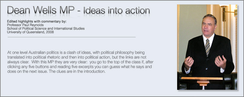 Dean Wells - Ideas into action, , 